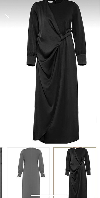 Yaqa Abiye Tesettür Elbise