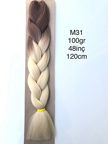 ÖRGÜLÜK SAÇ M31 (2PAKET) PURPLE (1PAKET)