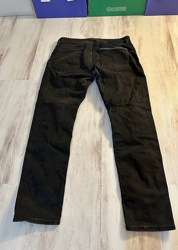 Siyah Regular Fit Erkek Kot Pantolon - Görsel 2