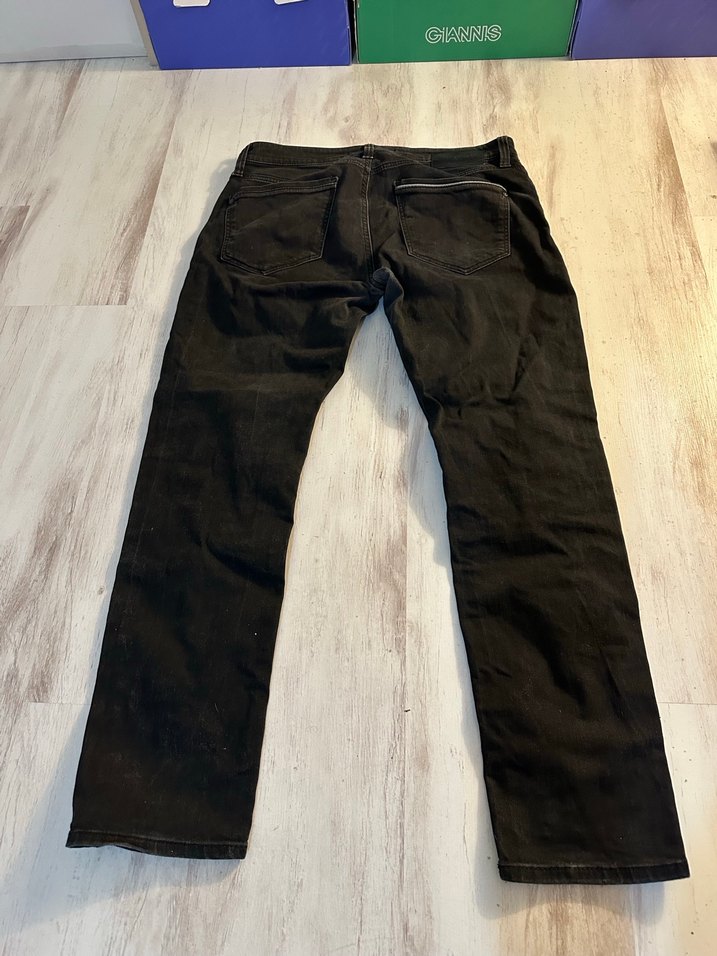 Siyah Regular Fit Erkek Kot Pantolon - Görsel 2