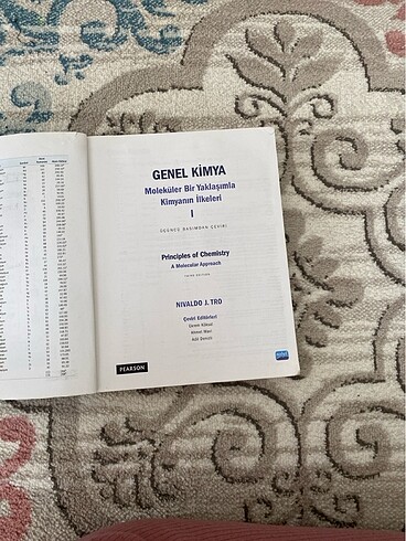 Diğer Genel kimya kitabı