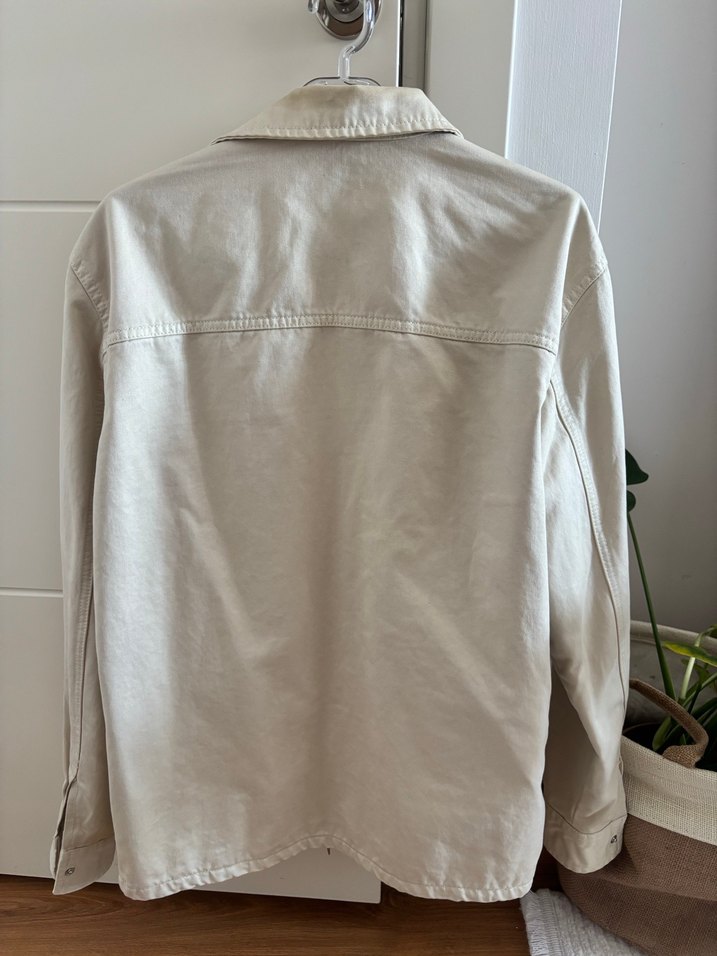 Bej Erkek Ceket Fermuarlı - Görsel 4