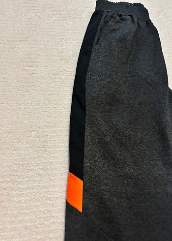 Gri Erkek Kadife Jogger Eşofman - Görsel 2