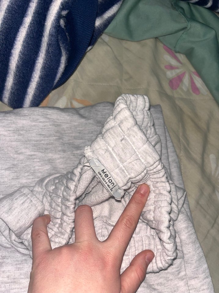 Gri Kadın Rahat Kesim Sweatpant - Görsel 2