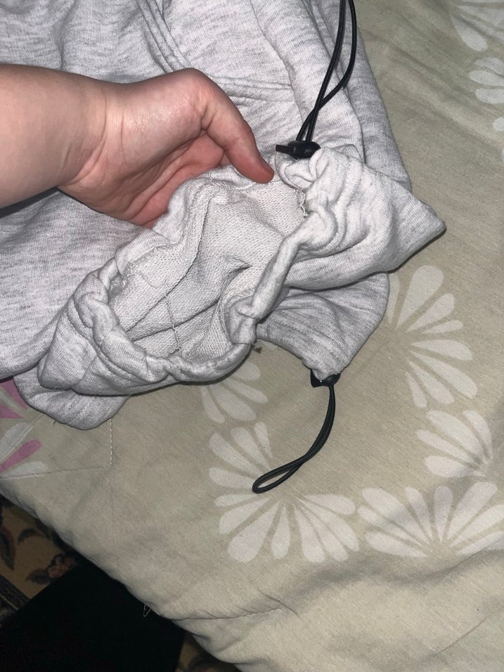 Gri Kadın Rahat Kesim Sweatpant - Görsel 3