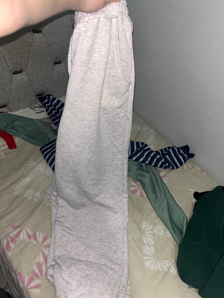 Gri Kadın Rahat Kesim Sweatpant - Görsel 4