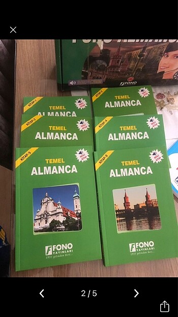 Beden Renk Almanca set