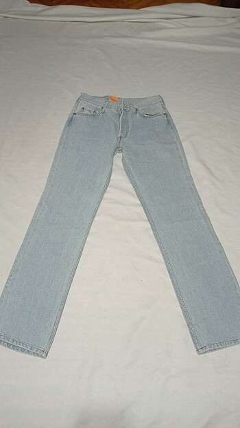 33 Beden mavi Renk Levi's 501 sıfır ürün W 33 L 34 