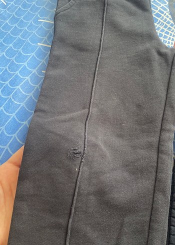 5 Yaş Beden Erkek Çocuk Siyah Pilili Spor Pantolon