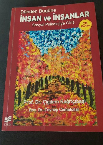 Dünden Bugüne İnsan ve İnsanlar - Sosyal Psikoloji Kitabı