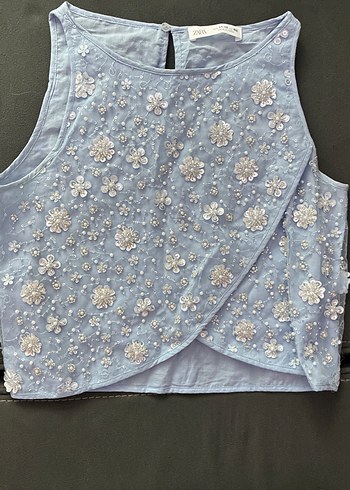 Beyaz Nakışlı Dantel Kız Elbisesi - Görsel 2