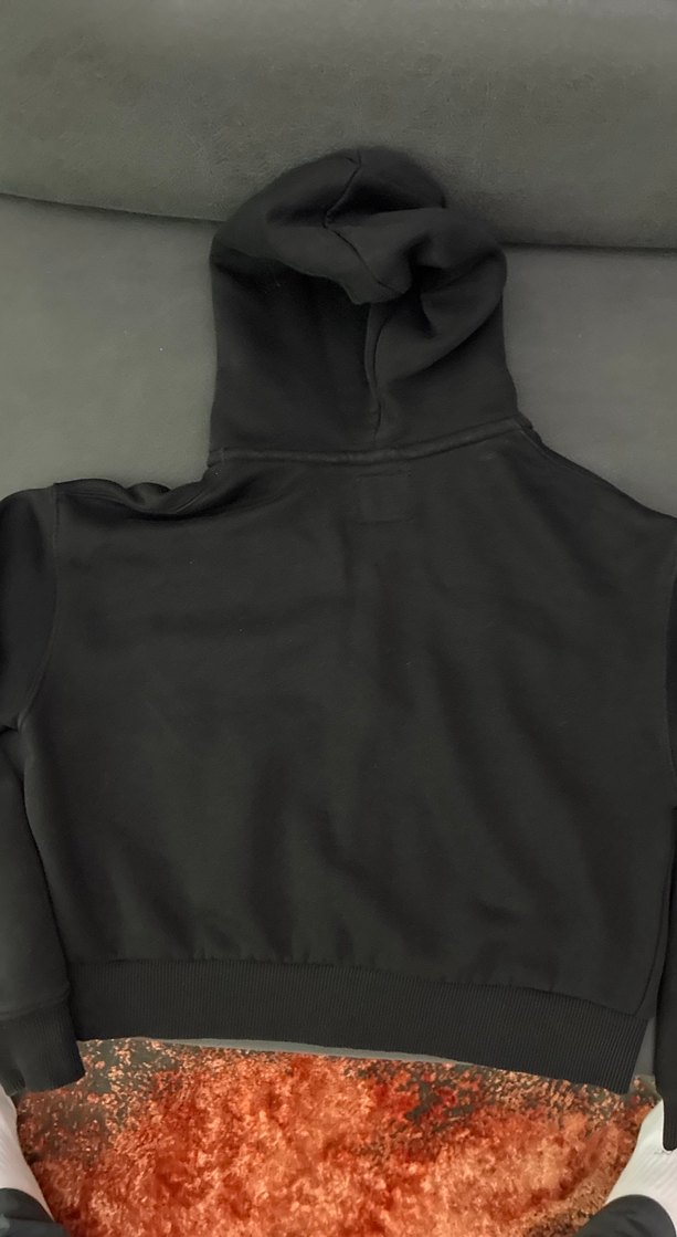 Kız çocukSiyah Fermuarlı Street Wear Ceket - Görsel 3