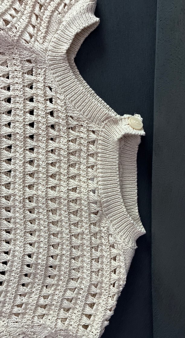 Bohem Tarzı Gri Örgü Kız çocuk Kazak - Görsel 2