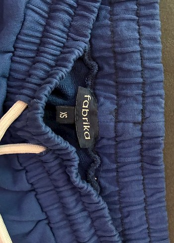 Mavi Batik Desenli Rahat Kesim Kadın Eşofman Altı - Görsel 2