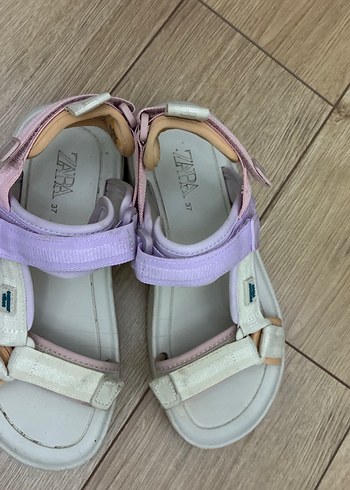 Pembe Pastel  Kadın Sandalet - Görsel 4