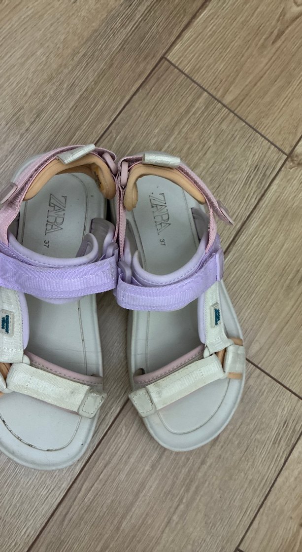 Pembe Pastel  Kadın Sandalet - Görsel 4