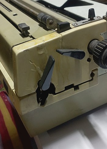 antika Mekanik Daktilo - Görsel 5