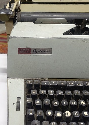 antika Mekanik Daktilo - Görsel 3