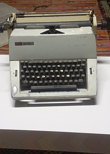 antika Mekanik Daktilo - Görsel 2