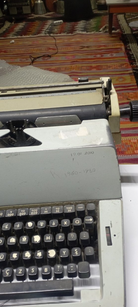 antika Mekanik Daktilo - Görsel 4