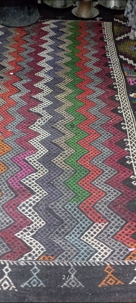 antika keçi kılı kilim (çul) - Görsel 3
