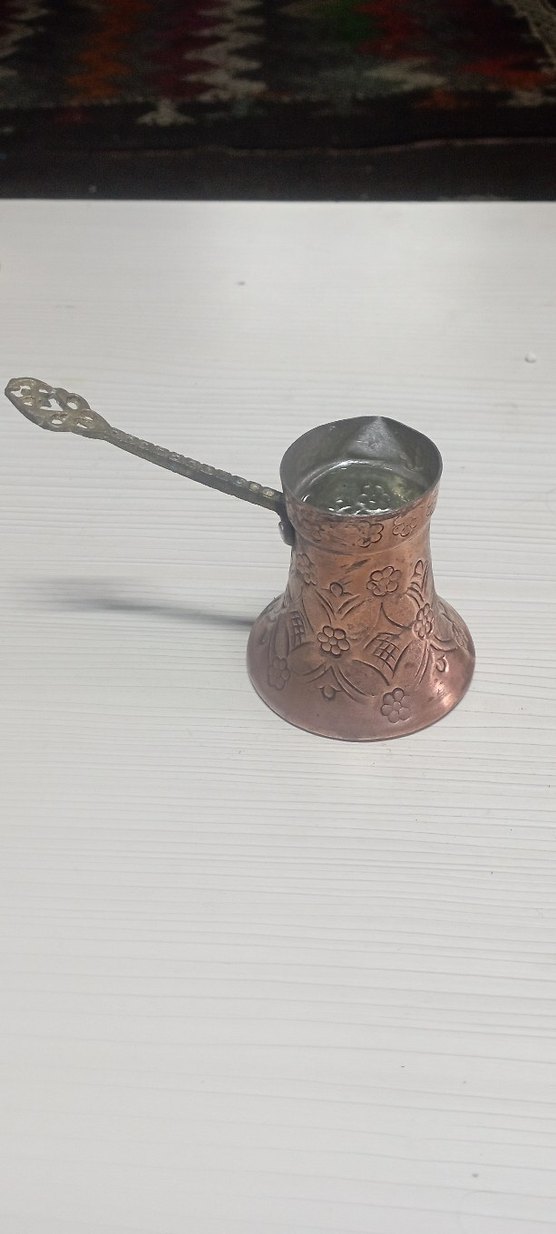 Bosna işi bakır cezveler - Görsel 3