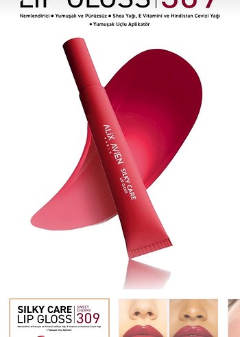 Alix Avien Silky Care- Sweet Cherry Dudak Parlatıcısı - Görsel 3