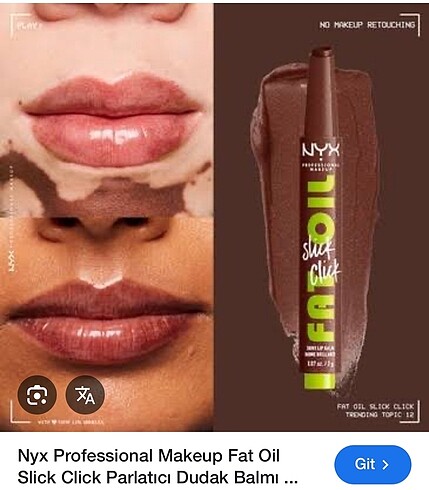 NYX Nyx slick click dudak balmı - trending topic
