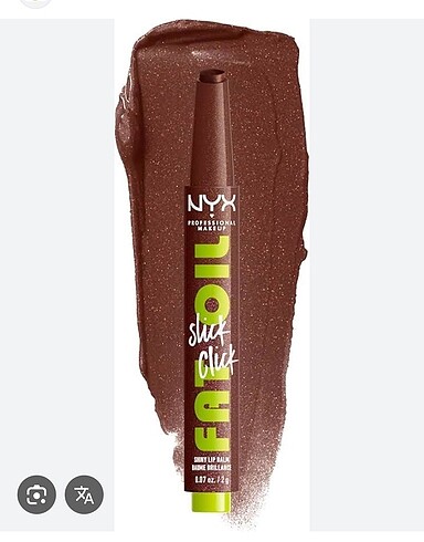 Nyx slick click dudak balmı - trending topic