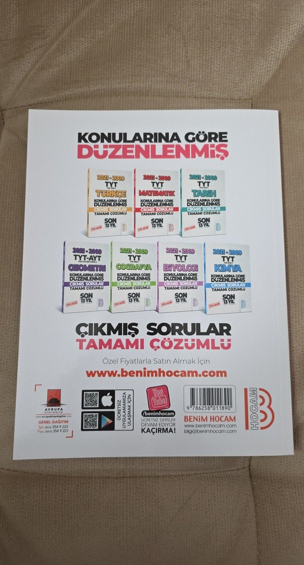 2021 -2009 tyt fizik benim hocam çıkmış sorular - Görsel 2