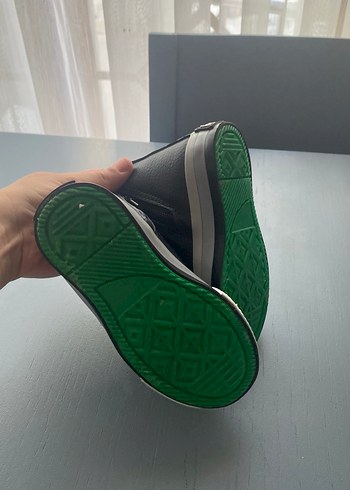 Siyah Erkek Çocuk Goth Tarzı Spor Ayakkabı - Görsel 2