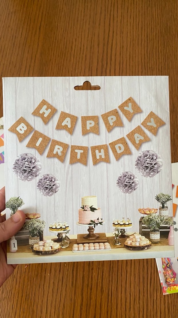 Renkli Doğum Günü Parti Süsleri - Görsel 5