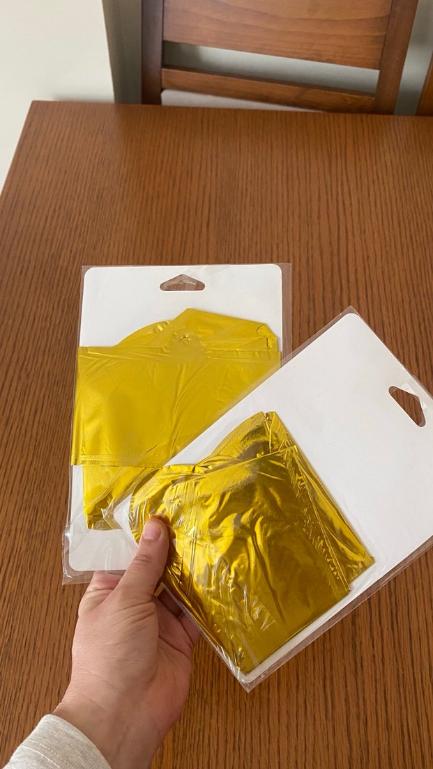 Altın Renkli Erkek ve Kız Balonları - Görsel 4