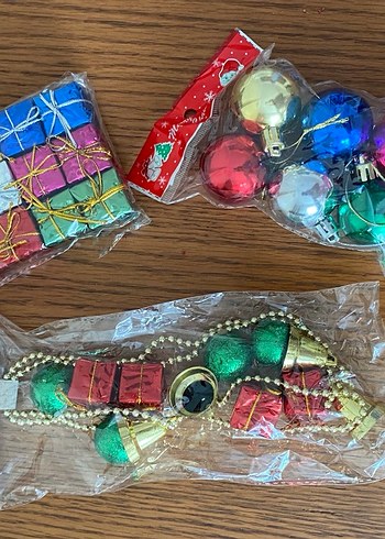 Renkli Yılbaşı Süsü Seti - Görsel 4