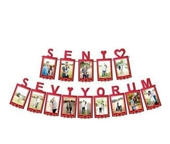 Seni seviyorum Foto Banner