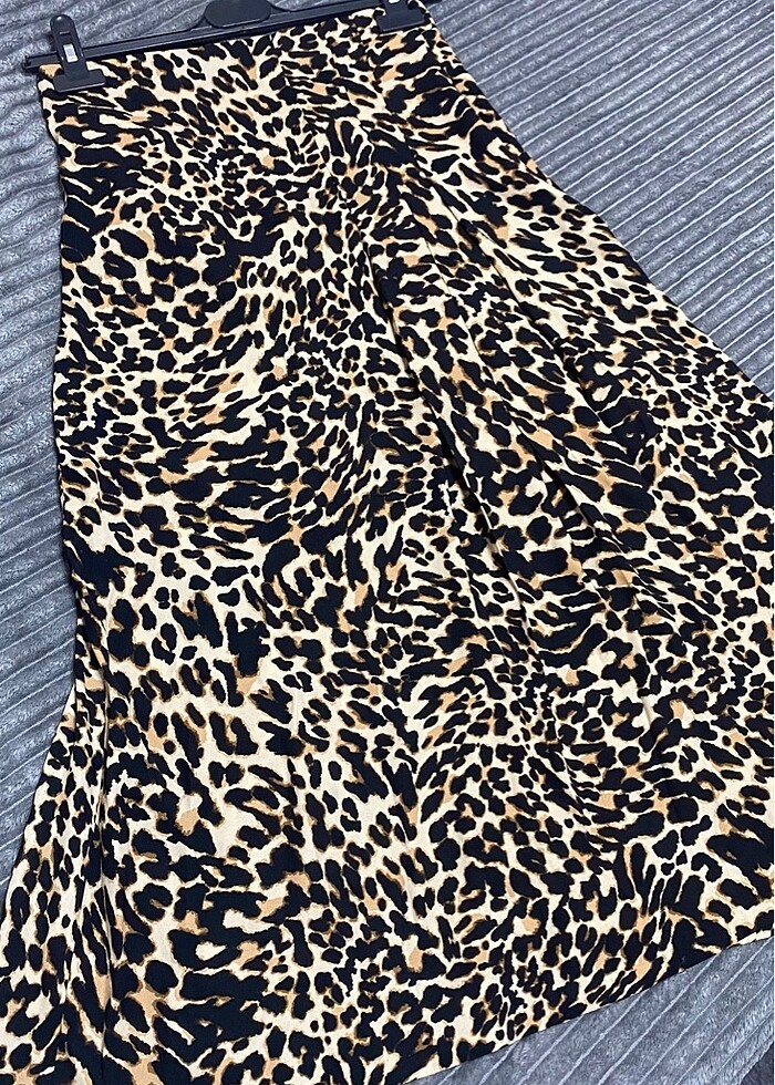 Zara leopar etek - Görsel 5