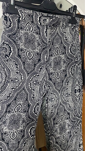 xs Beden çeşitli Renk Zara ince İspanyol paça pantolon