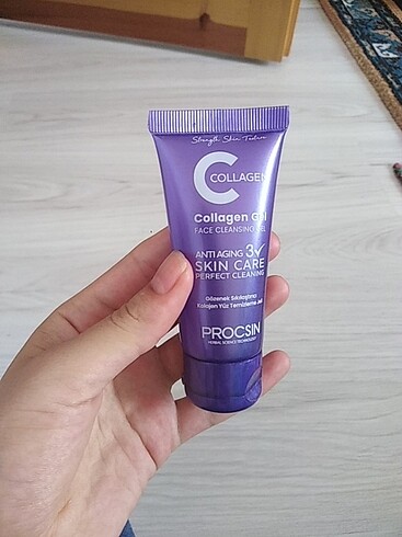 Collagen gel gözenek sıkılaştırıcı yüz temizleme jeli 
