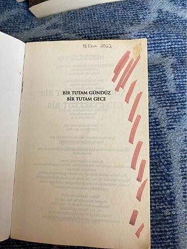  Bir tutam gündüz bir tutam gece
