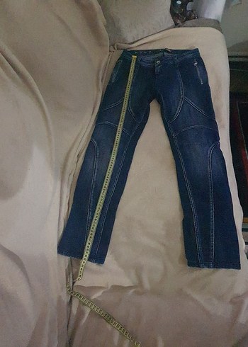 Lacivert Kot Pantolon - Görsel 7