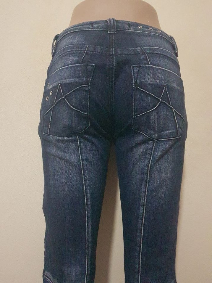 Lacivert Kot Pantolon - Görsel 4