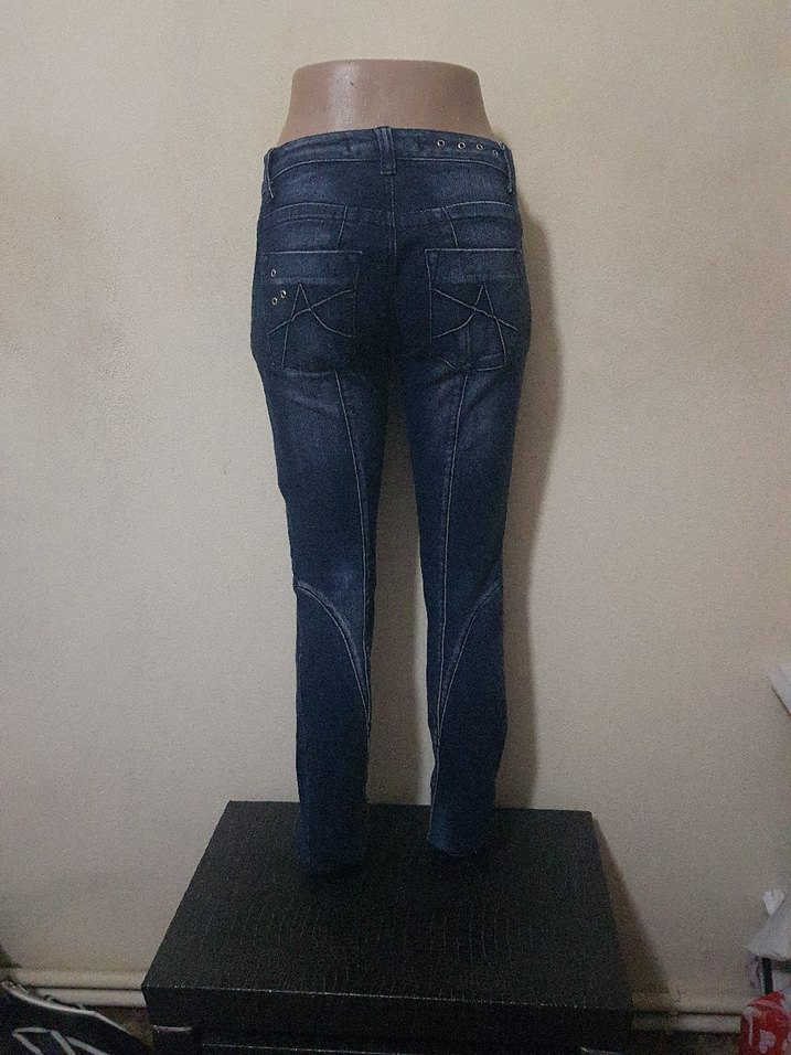 Lacivert Kot Pantolon - Görsel 3