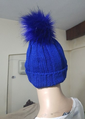 Saks Kadın Örgü Bere - Görsel 3