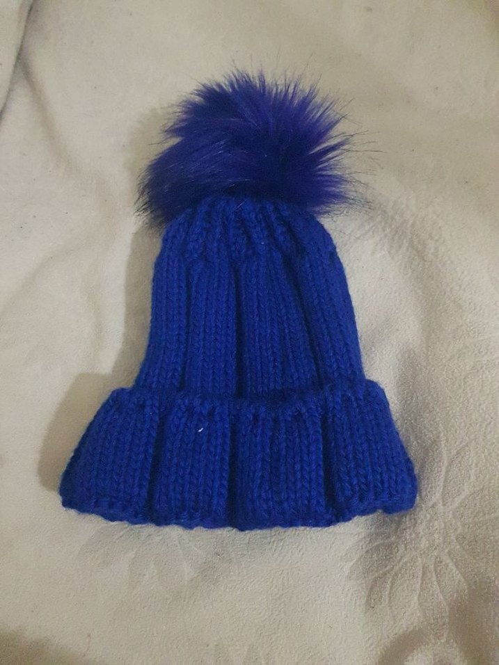 Saks Kadın Örgü Bere - Görsel 2