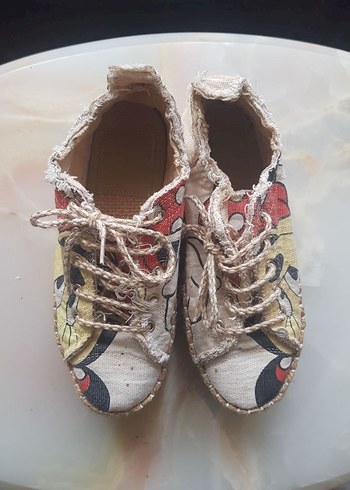36 Beden çeşitli Renk 2 Ayakkabı Dolgu Topuklu Ayakkabı ve Shoetek Renkli Sneaker