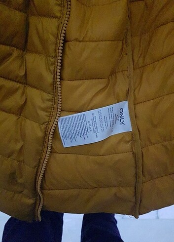 s Beden camel Renk Only Şişme Mont