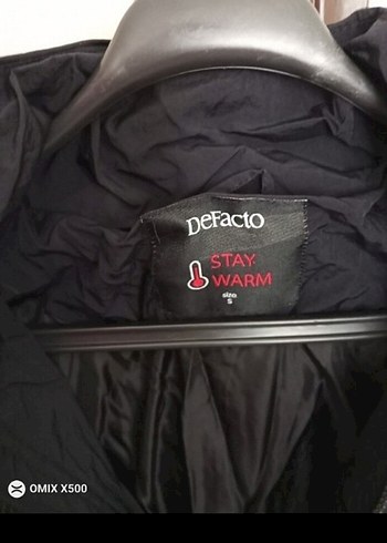 Defacto Siyah Sehirlik Mont