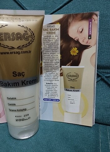 ERSAĞ SAÇ BAKIM KREMİ