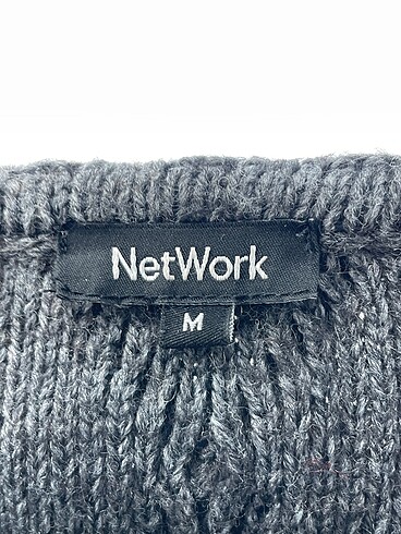 m Beden gri Renk Network Kazak / Triko %70 İndirimli.