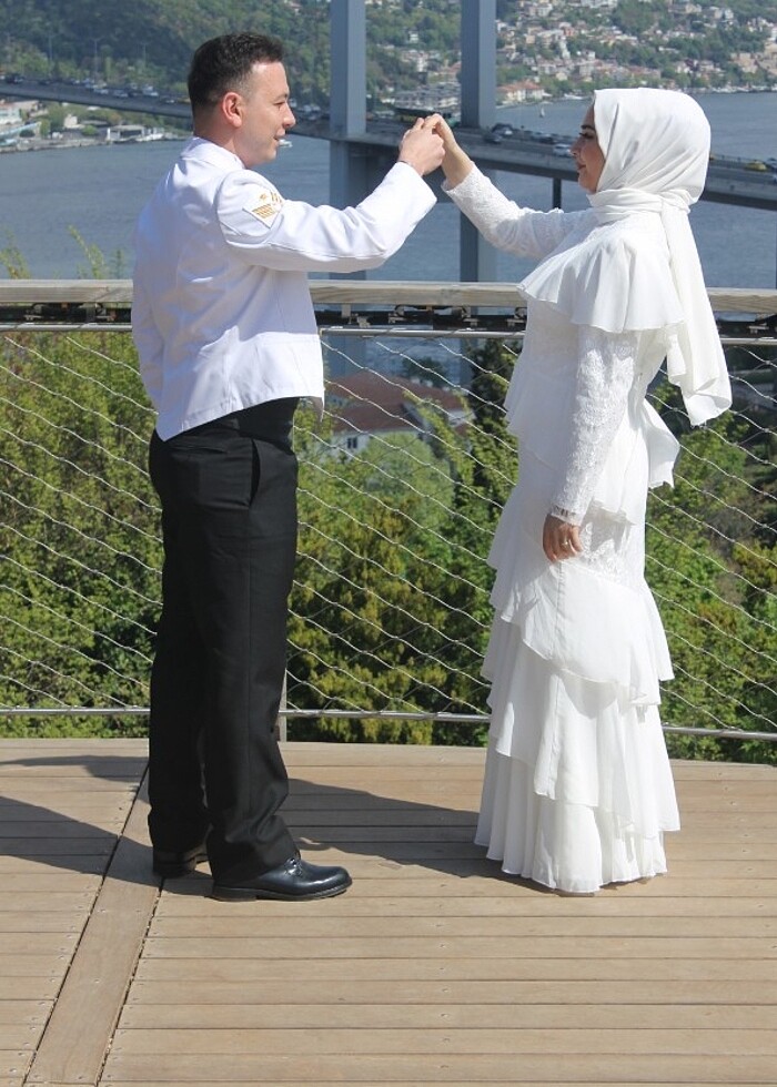 Tesettür Nikah elbise - Görsel 4